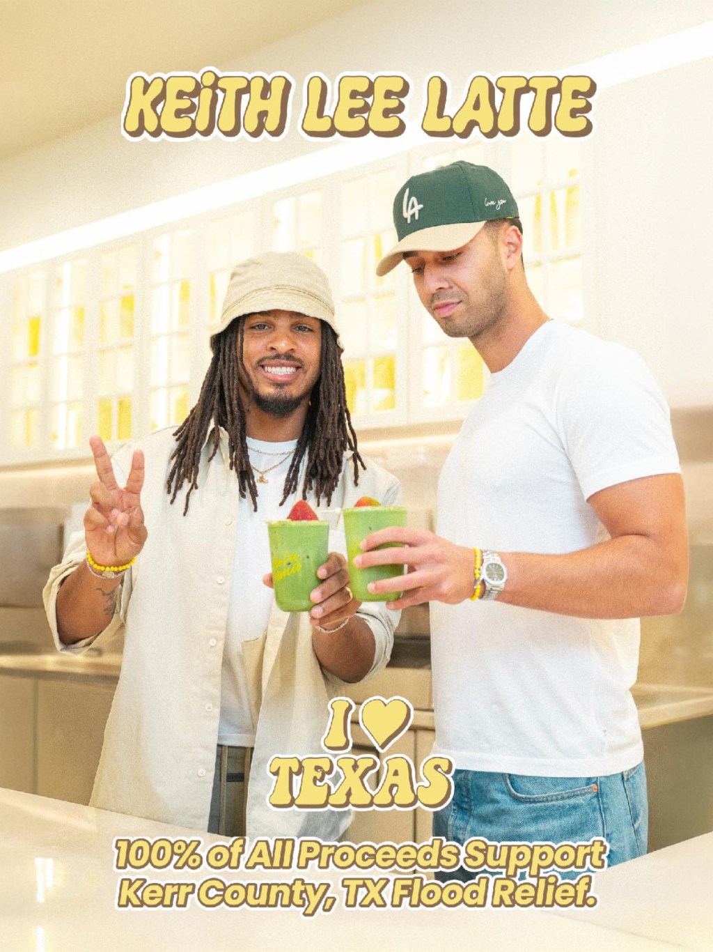 Media Keith Lee to Donate 100% of La La Land Kind Café Latte Proceeds to Kerr County Flood&nbsp;Relief